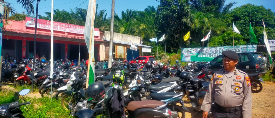 Pengamanan kampanye Paslon nomor Gubernur nomor urut 2