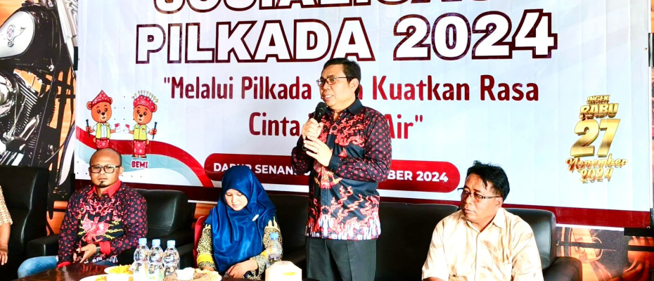 Sosialisasi Pilkada Sasar Eks Narapidana Teroris di Bengkulu