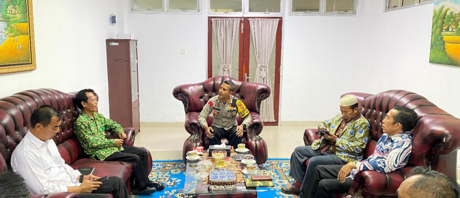 Kapolres Rejang Lebong Rapat Koordinasi dengan Rektor UPP Curup Terkait Ketahanan Pangan