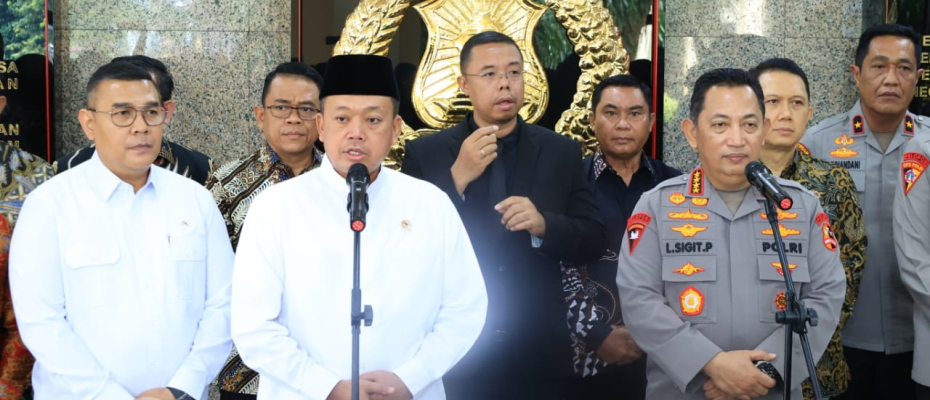 Menteri ATR/BPN Temui Kapolri Untuk Kerjasama Berantas Mafia Tanah Tanpa Toleransi