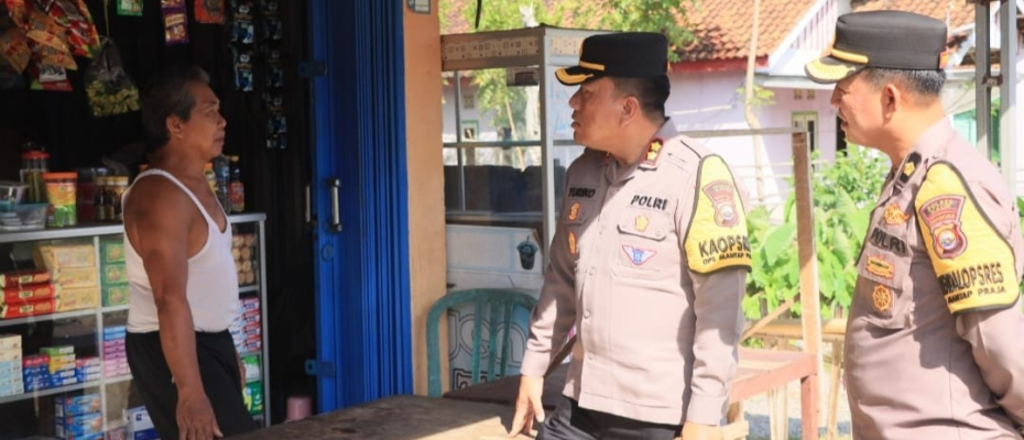 Kapolres Kaur Laksanakan Sambang Door to Door untuk Pilkada Damai dan Operasi Zebra