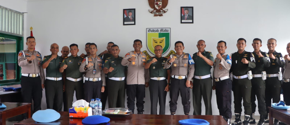 Divpropam Mabes Polri Kunjungi Denpom II/1 Bengkulu, Sinergikan Penindakan Disiplin Anggota