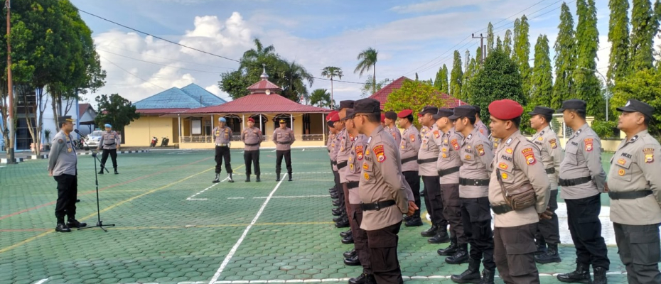 Pamatwil Kabupaten Bengkulu Utara Minta Personil BKO Harus Siap Setiap Saat 