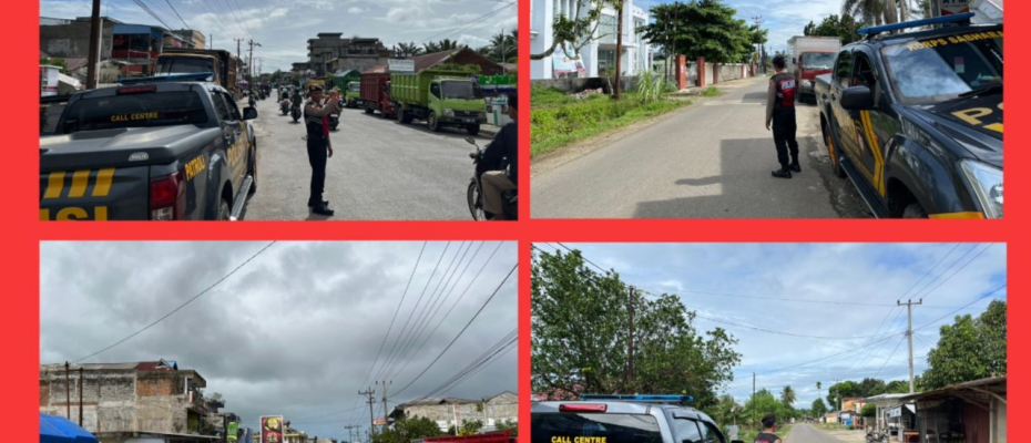 Sat Samapta Polres Bengkulu Selatan Patroli Presisi dan Cooling System untuk Wujudkan Situasi Kondusif Pasca Pilkada 2024
