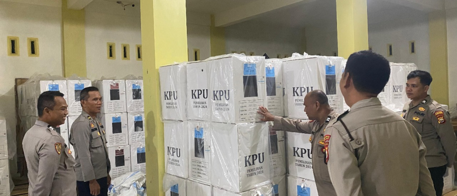Satgas II Preventif OPS Mantap Praja Nala 2024 Lakukan Patroli Cooling System di KPU dan Gudang Logistik Bengkulu Selatan