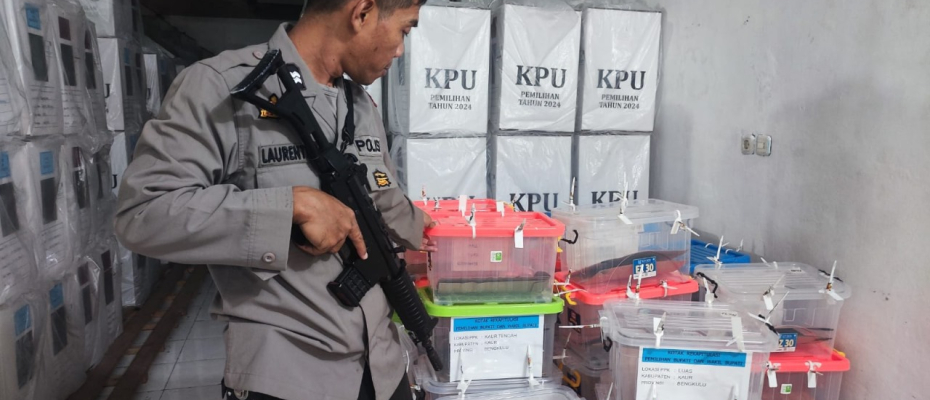 Pengamanan Gudang Logistik Pilkada 2024 Berjalan Lancar dan Kondusif