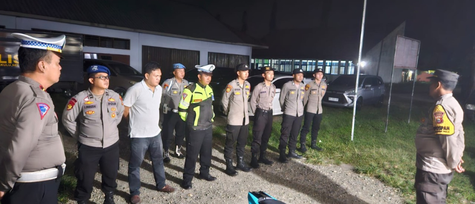 Pilkada 2024 Selesai, Polres Bengkulu Selatan Perketat Pengamanan Kantor KPU 