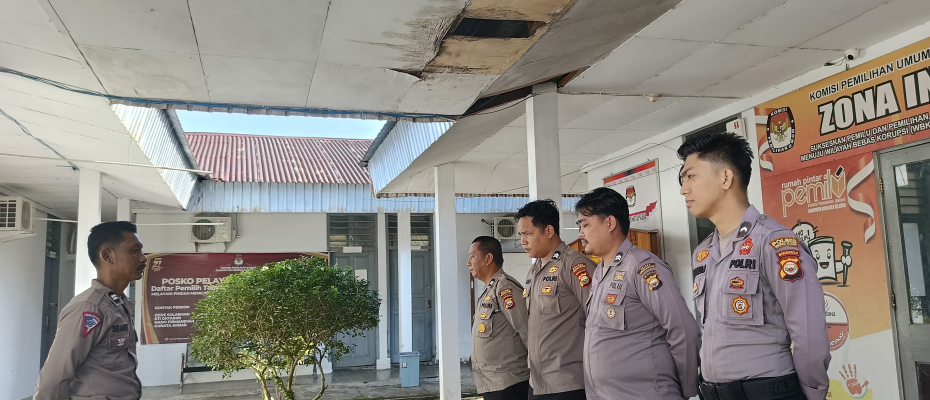 Polres Bengkulu Selatan Tingkatkan Pengamanan KPU Pasca Pilkada 2024