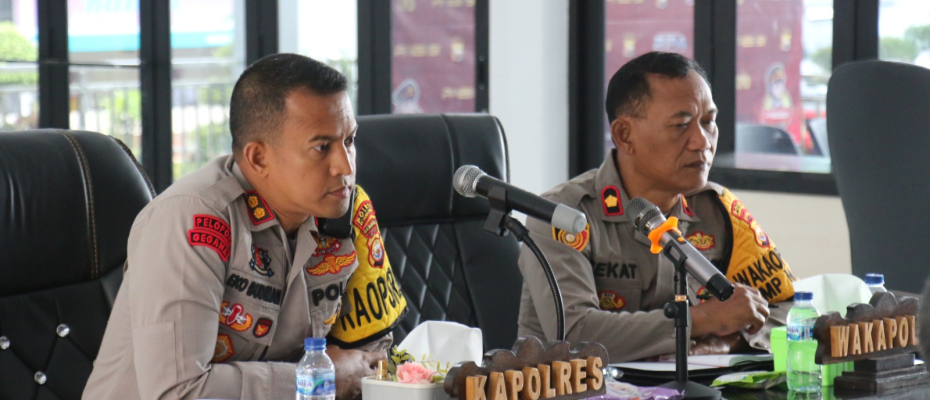 Polres Rejang Lebong Ikuti Vicon Waka Polri, Fokus Pengamanan Tahun Baru dan Penanganan Kasus Kriminal