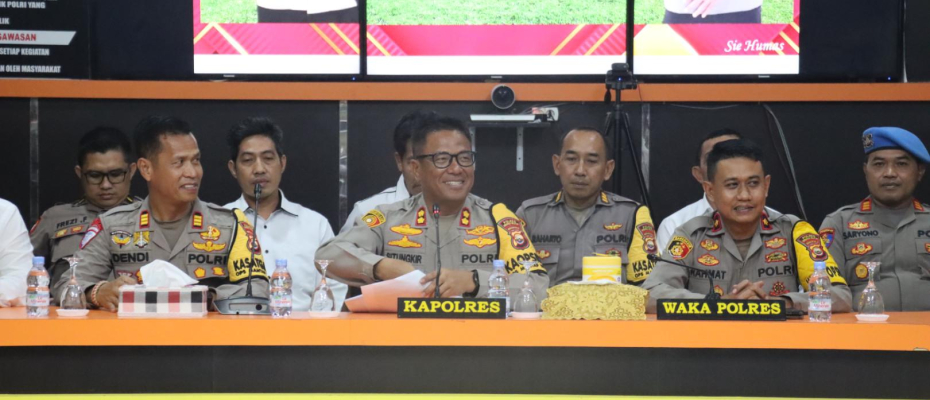 Polres Bengkulu Selatan Gelar Konferensi Pers Akhir Tahun 2024