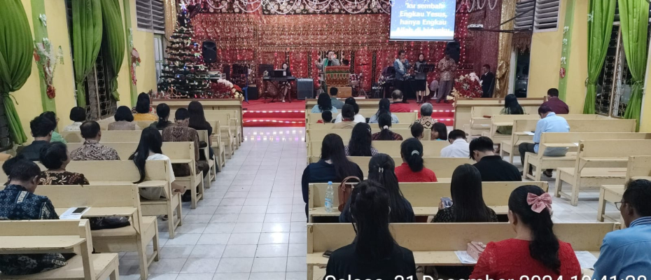 Polres Bengkulu Selatan Siagakan Personil Pengamanan Ibadah Tahun Baru di Gereja-Gereja Wilayah Bengkulu Selatan