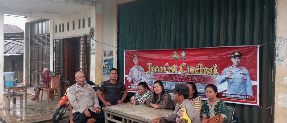 Polsek Kotapadang Gelar Jumat Curhat Bersama Warga Desa Taba Anyar