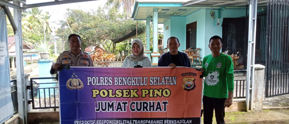 Sat Binmas Polres Bengkulu Selatan Gelar Jumat Curhat, Tampung Keluhan Warga Terkait Kamtibmas dan Infrastruktur