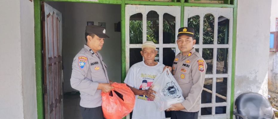 Polres Bengkulu Selatan Gelar “Senin Berbagi” untuk Masyarakat Kurang Mampu