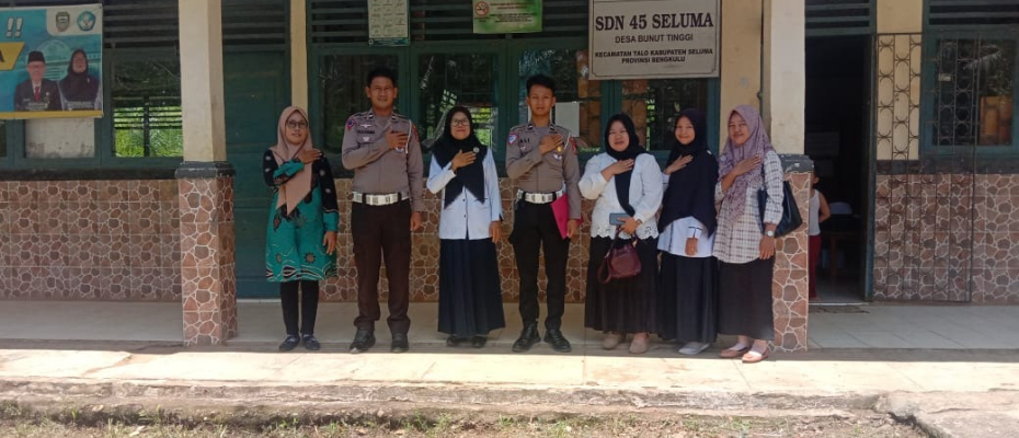 Polres Seluma Gelar "Police Goes to School" di SDN 45 Seluma