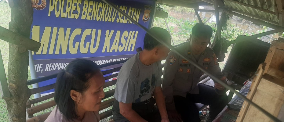 Sat Binmas Polres Bengkulu Selatan Gelar Minggu Kasih, Dengar Keluhan Warga dan Laksanakan Cooling System