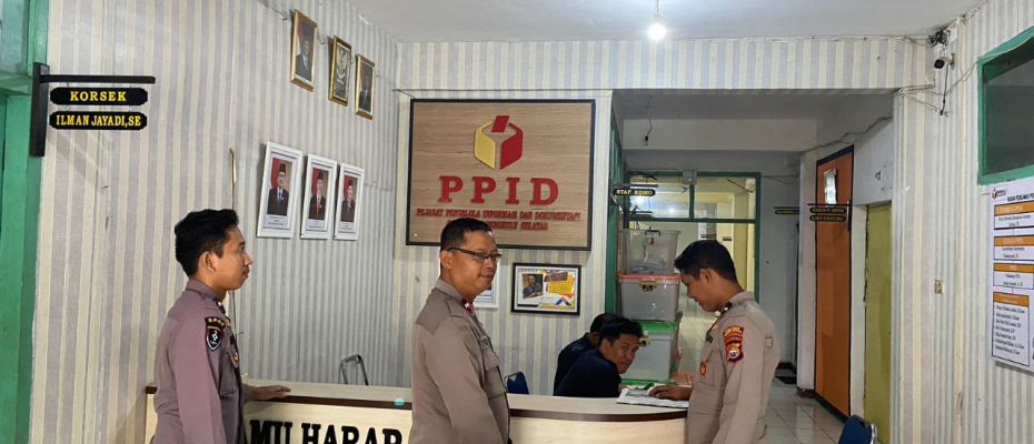 Polres Bengkulu Selatan Tingkatkan Pengamanan Kantor Bawaslu Pasca Pilkada 2024