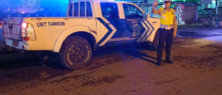 Blue Light Patrol, Sat Lantas Polres Kepahiang Berikan Rasa Aman kepada Masyarakat