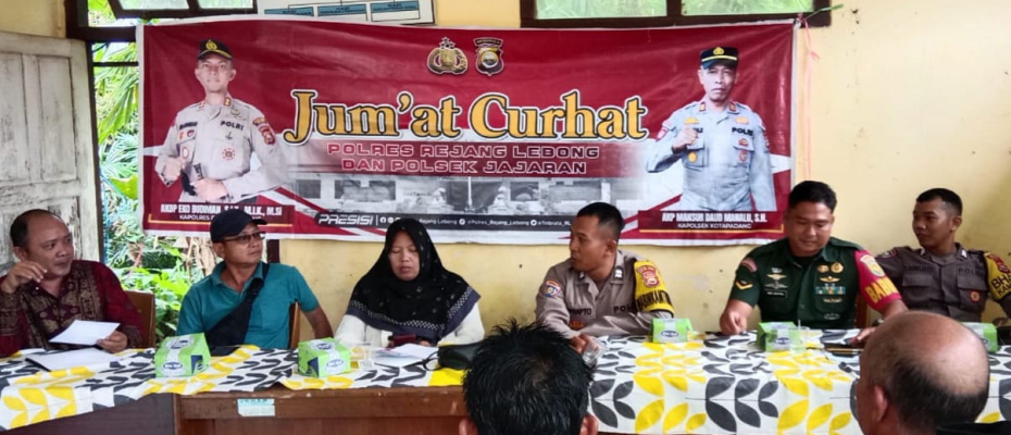 Jumat Curhat Polsek Kota Padang Meningkatkan Keamanan dan Kepedulian Bersama Warga