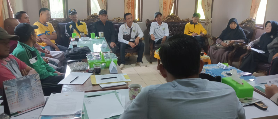 Kapolsek Kedurang Ilir Gelar Rapat Koordinasi Percepatan Swasembada Pangan