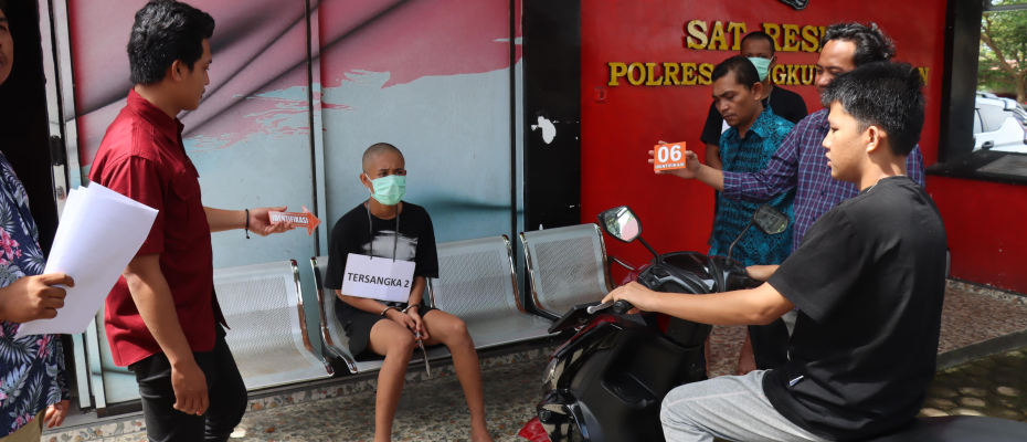 Polres Bengkulu Selatan Gelar Rekonstruksi Kasus Penghilangan Nyawa, Peragakan 30 Adegan