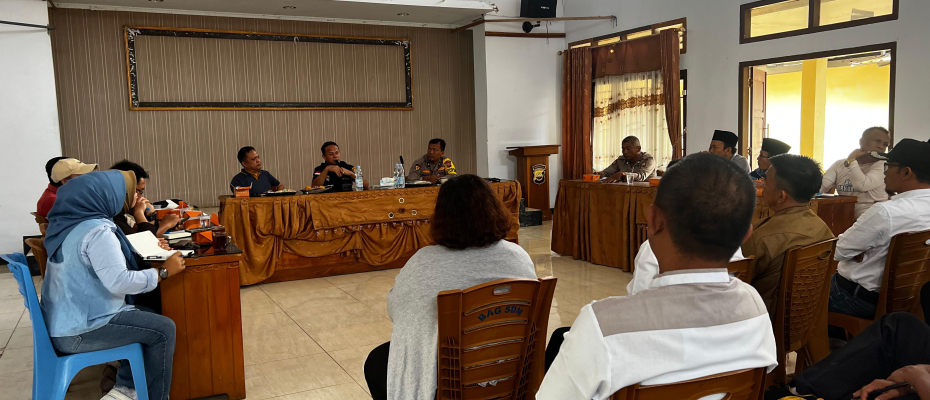 Polres Lebong Gelar Anev dan Verifikasi Data Ketahanan Pangan, Wujudkan Indonesia Emas 2045