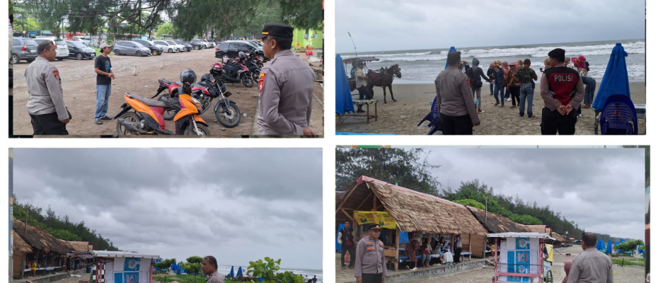 Polresta Bengkulu Amankan Arus Lalu Lintas di Pantai Panjang Selama Libur Panjang