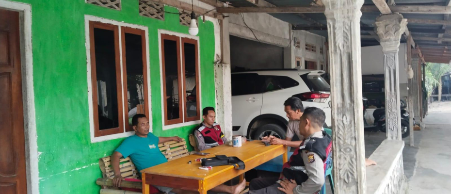 Patroli Dialogis Bhabinkamtibmas Polsek Talo Pererat Hubungan Polisi dan Warga Seluma