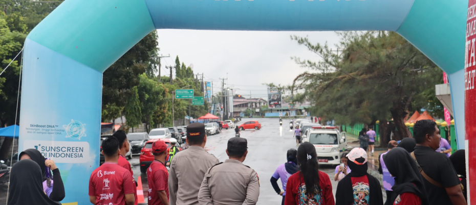 Polresta Bengkulu Lakukan Pengamanan Fun Run Cendara Fair
