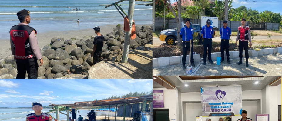 Polresta Bengkulu Lakukan Patroli di Seputaran Pantai Zakat dan Tempat Hiburan
