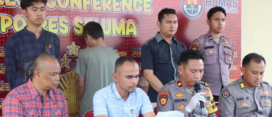 Polres Seluma Ungkap Kasus Perbuatan Cabul, Wakapolres Imbau Masyarakat Waspada