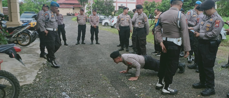 Propam Polres Seluma Gelar Gaktibplin untuk Tingkatkan Disiplin Personel