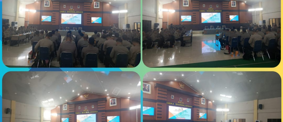 Polresta Bengkulu Gelar Monitoring dan Evaluasi Itwasum Polri