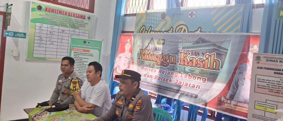 Polsek Sindang Kelingi Gelar "Minggu Kasih" untuk Perkuat Keamanan dan Ketertiban Masyarakat