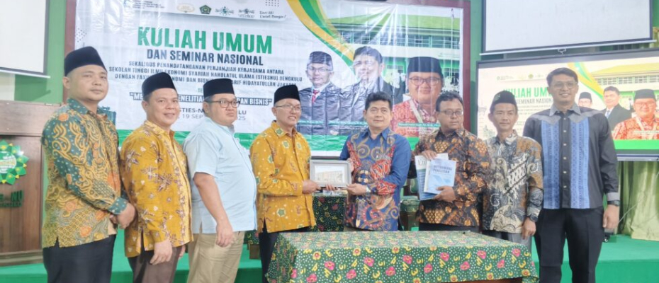 Perkuat Riset Ekonomi Syariah, STIESNU Bengkulu Jalin Kerja Sama dengan FEBI UIN Jakarta