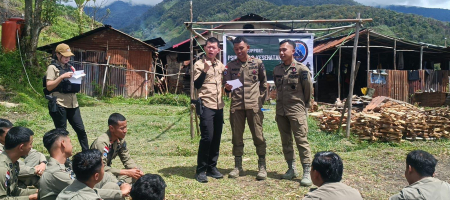 Jaga Mental Personel di Wilayah Rawan, Satgas Damai Cartenz Gelar Support Psikologi di Kiwirok .