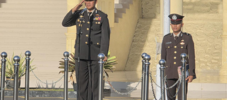 Inspektur Pengawasan Daerah (Irwasda) Polda Bengkulu Kombes Pol. Ja’far Sodiq, S.H., M.M., M.Han memimpin pelaksanaan Upacara Peringatan Hari Kebangkitan Nasional .